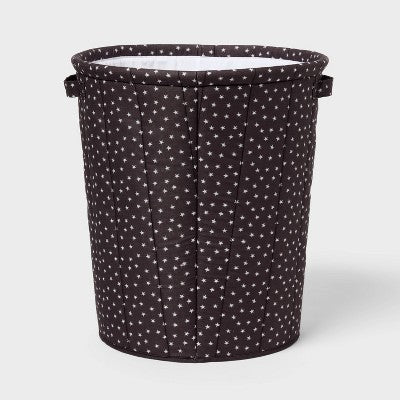 Star Floor Kids' Storage Bin Black - Pillowfort