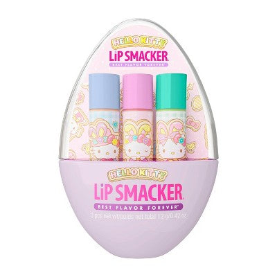 Lip Smacker X Hello Kitty Easter Egg Lip Balm Trio - 0.42oz
