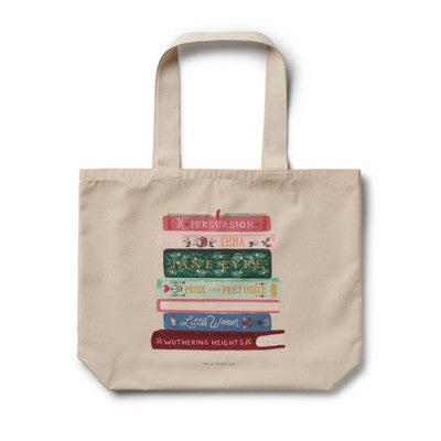 Rifle Paper Co.Ladies Night Book Club Canvas Tote