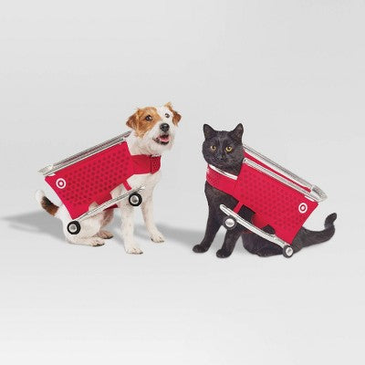 Target Shopping Cart Full Body Halloween Dog and Cat Costume - S - Boots & Barkley