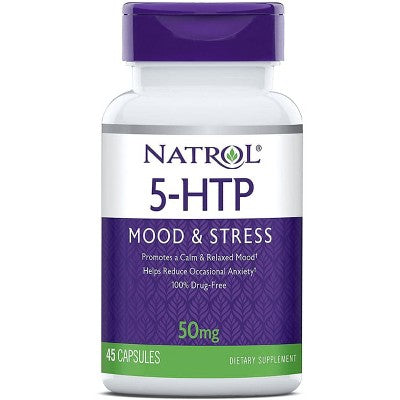 Natrol Dietary Supplements 5-Htp 50 mg Capsule 45ct