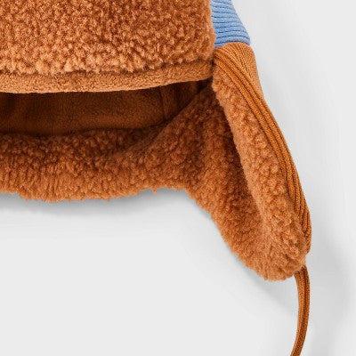 Toddler Boys' Colorblock Corduroy Trapper Hat - Cat & Jack 2T-5T