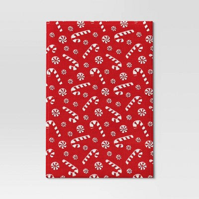 Christmas Peppermint Swirl Kitchen Towel - Wondershop