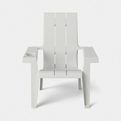 Resin Stackable Adirondack Chair Cream - Room Essentials (LOCAL PICKUP ONLY)