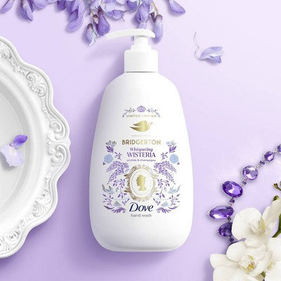 Dove Beauty Limited Edition Bridgerton Liquid Hand Wash - Whispering Wisteria - Orchids & Champagne Scent - 12 fl oz