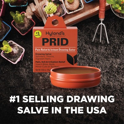 Hyland's Naturals PRID Pain Relief & Irritant Drawing Salve Ointment - 0.63oz
