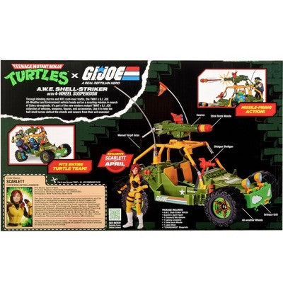 Teenage Mutant Ninja Turtles GI Joe A.W. E. Striker