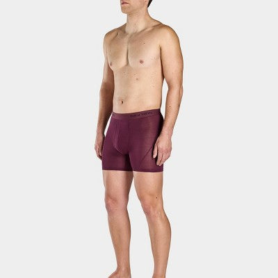 Pair of Thieves Men's Rayon Made From Bamboo 3pk Boxer Briefs - Wine L
