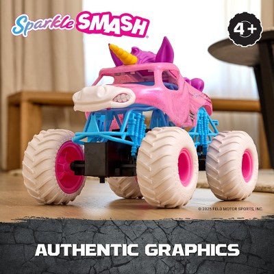 Monster Jam Sparkle Smash Remote Vehicle 1:15 Scale (Target Exclusive)