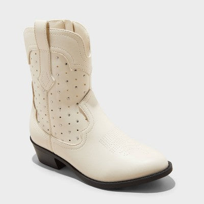 Girls' Jovi Western Boots - art class White 1