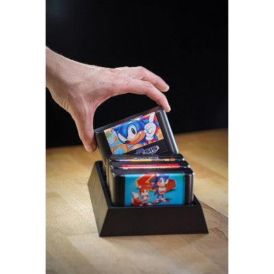 Sega Genesis Display Console - Supervillain Boss Bundle + Sonic 1