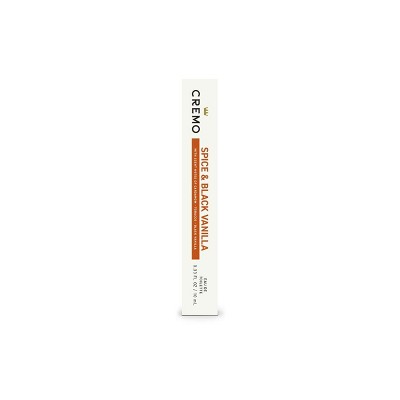Cremo Cologne - Spice & Black Vanilla - 0.33 fl oz: Travel Spray, 1-Pack