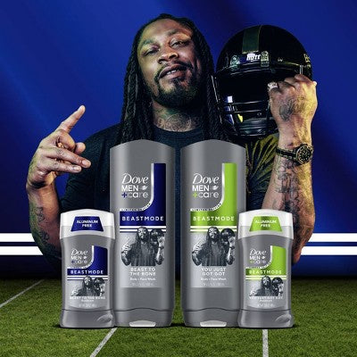 Dove Men+Care Aluminum-Free Limited Edition Deodorant Stick Beastmode Collection - You Just Got Got - 3oz