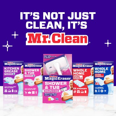 Mr. Clean Unscented Magic Eraser Whole Home Extra Durable Multi-Purpose Cleaner - 5ct