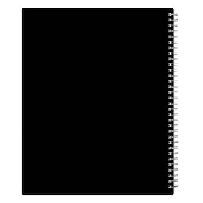 Blue Sky 2024-25 Weekly/Monthly Planner 11"x8.5" Wirebound Black