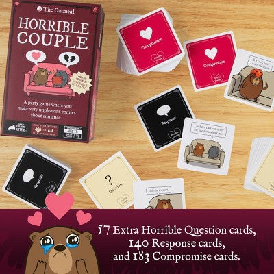 Exploding Kittens Horrible Couple Card Game
