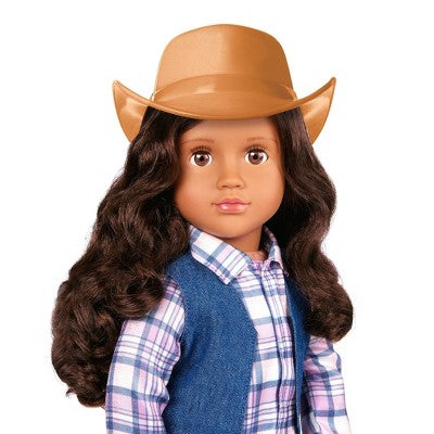 Our Generation Carolyn 18" Cowgirl Doll in Western-Inspired Outfit