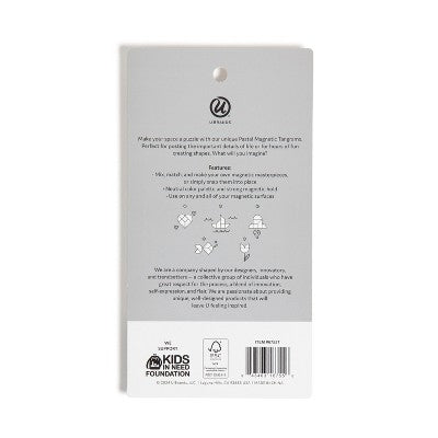 U Brands 6pc Magnetic Tangrams