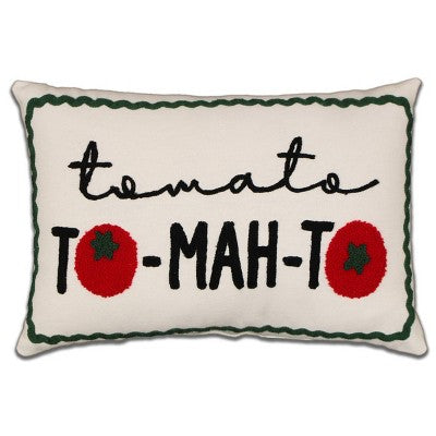 Tomato Lumbar Pillow - Bullseye's Playground