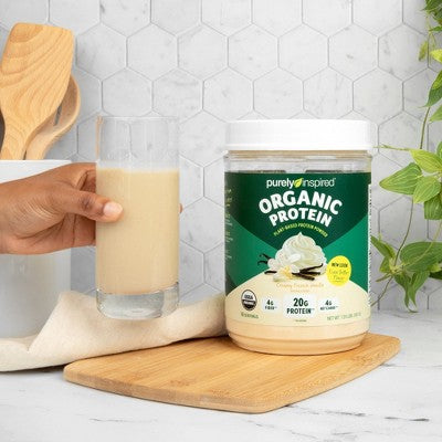 Purely Inspired Organic Plant-Based Protein Powder French Vanilla 20g Protein 1.25 lbs