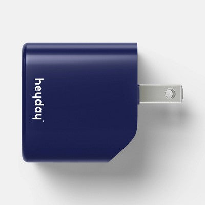 Dual Port (A+C) Wall Adapter - heyday Future Dusk: USB & USB-C Charger, 20W Output