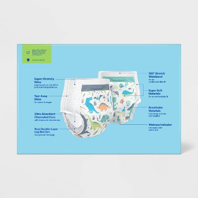 Boys' Disposable Training Pants - 3T-4T - 86ct - up&up