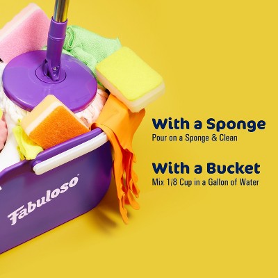 Fabuloso Limited Edition Winter Berry Multi-Purpose Cleaner, 2X Concentrated Formula, Floor Cleaner - 33.8 fl oz Bottle