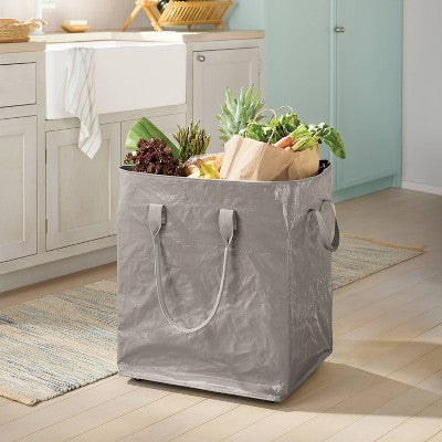 Storage Bag with Wheels Spaceship Gray - Brightroom