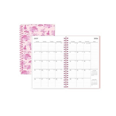 Blue Sky 5"x8" 2026-2027 Student Planner BS Cisco Weekly/Monthly Spiral NonTabbed