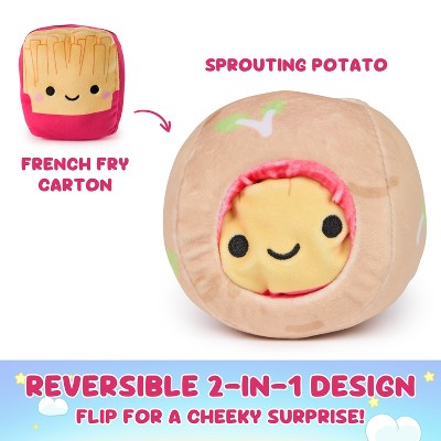 Cheeky Chonks 4.5" Salty Squeeze Reversible Plush