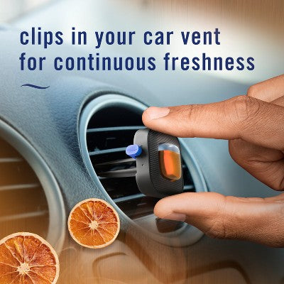 2ct Febreze Auto Bourbon and Orange