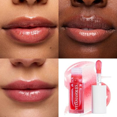 Vitamasques Glow Lip Oil - Cherry Glaze