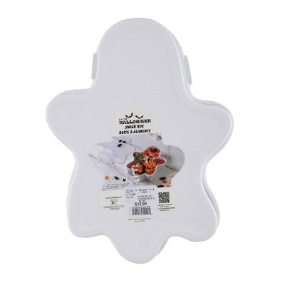 Cook With Color Figural Ghost Halloween Snackle Box Food Storage Container