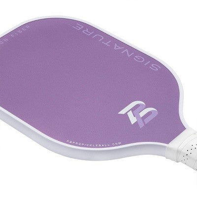 PBPRO Signature Carbon Fiber Pickleball Paddle - Lavender: Polypropylene Core, Traditional Frame