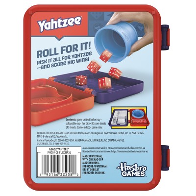 Yahtzee Game Board Games