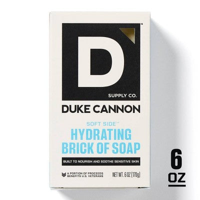 Duke Cannon Supply Co. Soft Side Hydrating Brick of Soap for Men - 6oz