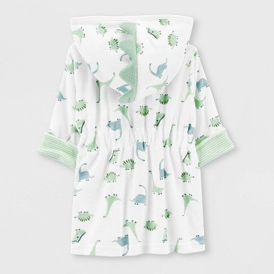 Carter's Just One You Baby Boys' Dino Bath Robe - Green