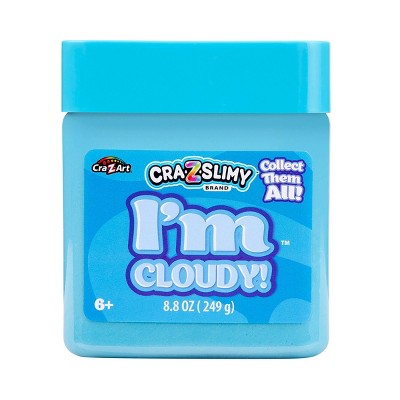 Cra-Z-Slimy I'm Cloudy Blue Slime Jar 7.8oz