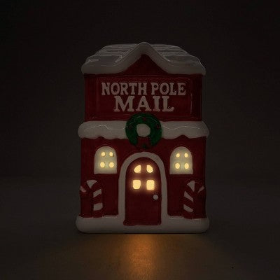LED Ceramic Post Office - Bullseye's Playground