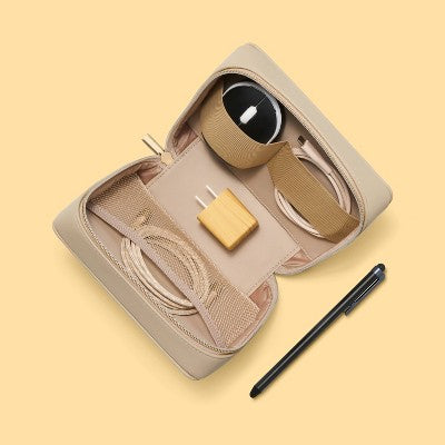 Mouse and Charger Pouch Taupe - up&up