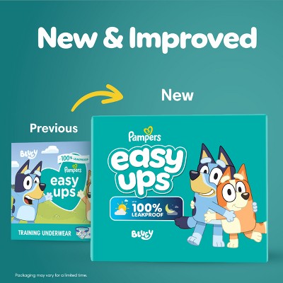 Pampers Easy Ups Bluey Training Underwear - Size 6T-7T - 68ct