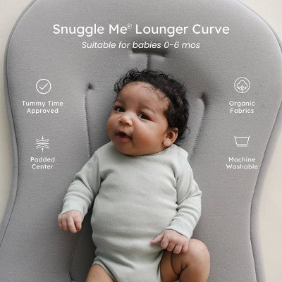 Snuggle Me Organic Curve Infant Lounger - Natural (LOCAL PICKUP ONLY)