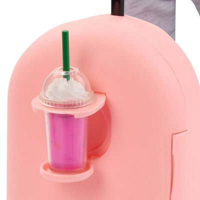 Our Generation Packed for Adventures Pink Luggage Scooter Suitcase & Accessories Set for 18" Dolls: 20-Piece Travel Set