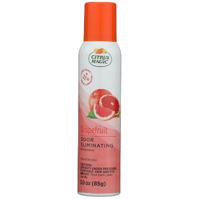 Citrus Magic Assorted Sprays Air Fresheners Peach/Dragonfruit/Grapefruit/Citrus & Sage - Non-Powered Liquid - 3oz/4ct