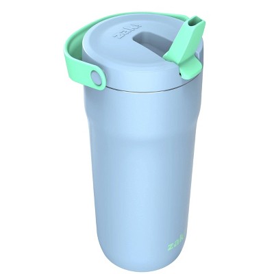 Zak Designs 20 fl oz Double Walled Stainless Steel Sutton Tumbler - Periwinkle