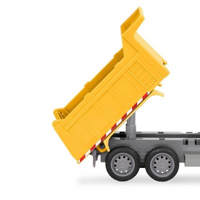 DRIVEN by Battat RC Micro Series Dump Truck: Remote Control Vehicle, Fine Motor Skills, Battery Operated