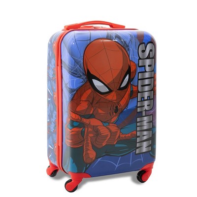 Marvel Kids' Spider-Man Hardside Carry On Spinner Suitcase