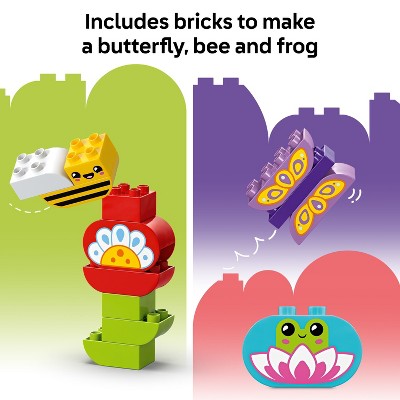 LEGO DUPLO Town Creative Garden & Flowers Building Toy for Toddlers 10444