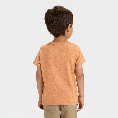 Toddler Boys' Howdy Graphic T-Shirt - Cat & Jack Brown 2T