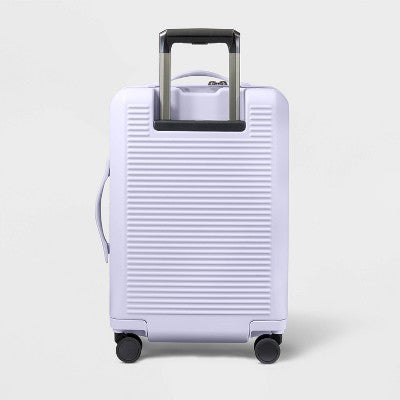 Signature Hardside Carry On Spinner Suitcase Matte Thistle - Open Story